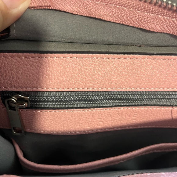 Jeanne Lottie Pink vegan Leather Women's Bag - Picture 7 of 7